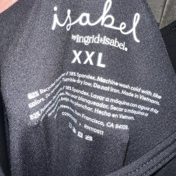 Isabel Maternity by Ingrid & Isabel Black Jumpsuit Size XXL - Bumpsuit - Picture 4 of 5